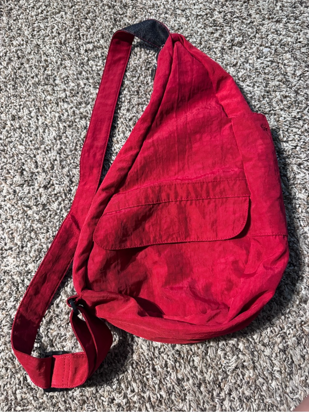 Ameribag Red Sling Crossbody Bag